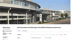 Desktop Screenshot of neuwagen.bmw-dortmund.de