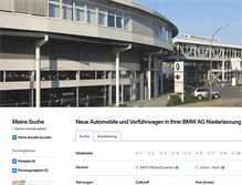 Tablet Screenshot of neuwagen.bmw-dortmund.de